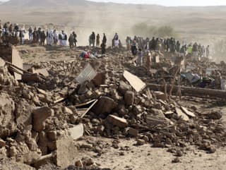 Následky zemetrasenia v Afganistane