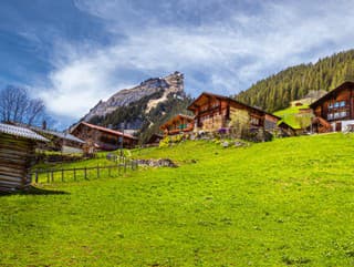 Gimmelwald je pohladením na