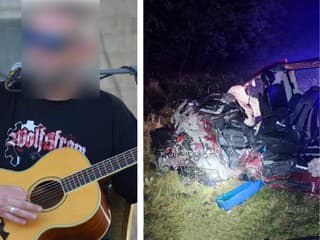 BRUTÁLNA NEHODA Spevák, ktorý