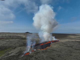 Na Islande hrozí erupcia