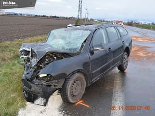 Tragická nehoda auta s