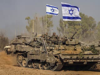 Izraelský vojaci po príchode