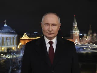 Vladimir Putin počas novoročného
