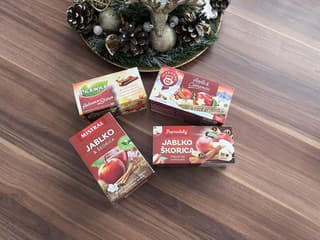 TEST čajov jablko a