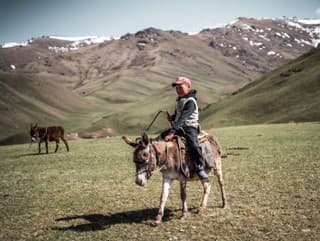 FOTOREPORTÁŽ: Kirgizskí nomádi žijú