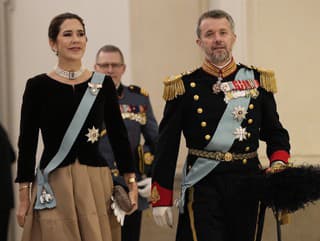 Princ Frederik a princezná