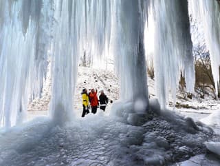 Ľadopád Šikľavá skala