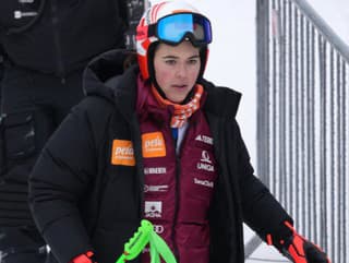 Petra Vlhová počas tréningu