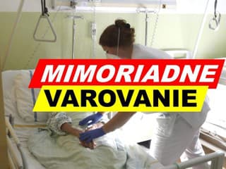 MIMORIADNE VAROVANIE Šíri sa