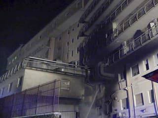 Požiar v Univerzitnej nemocnici