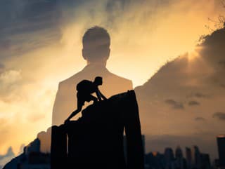 cesta, úspech, vrchol, 