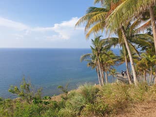 Sladký ostrov zamrznutý v