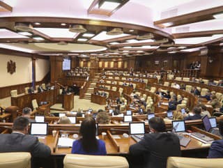 Moldavský parlament vo štvrtok
