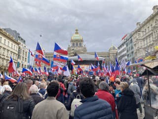 Obrovské protesty v Prahe: