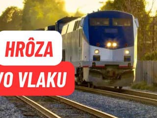 HRÔZA vo VLAKU! Mužovi