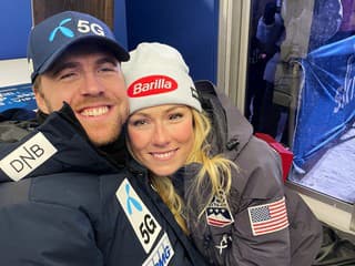 Mikeala Shiffrinová a Aleksander