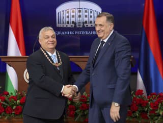 Orbán po prevzatí vyznamenanie