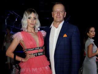Boris Kollár s dcérou