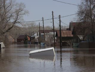 Záplavy v Rusku sa