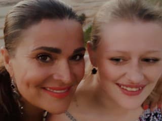 Mahulena Bočanová s dcérou