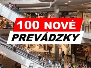 100 NOVÝCH prevádzok po