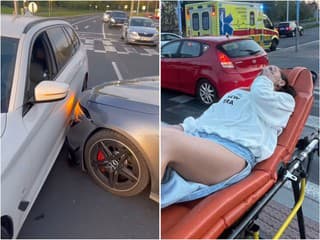 AUTONEHODA známej markizáčky: Zrážka s vozidlom... Skončila v nemocnici!