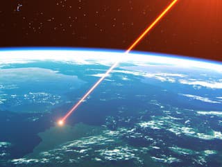 Zem zasiahla laserová správa