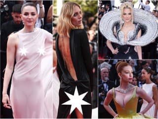 Červený koberec z Cannes: Nahé PRSIA aj ZADOK, blondínka s obežnou dráhou a… Kráska, kde máš zviera?