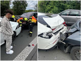 VÁŽNA NEHODA nášho superstaristu: Obrovská rana... Jeho luxusné auto je NA ODPIS!