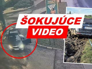 VIDEO HRÔZA NA BENZÍNKE