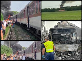 AKTUÁLNE Brutálne prvé FOTO tragickej nehody! Vlak zhorel do tla: Autobus sa zlomil na dve polovice! Hlásia 6 obetí