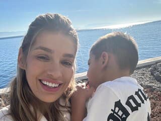 Jasmina Alagič so synom