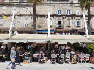 Na turistov v Splite