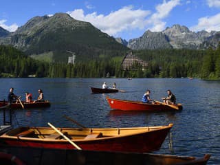 Štrbské pleso takmer vypustili.