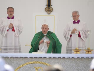 Pápež František v Terste