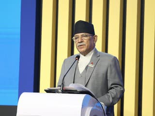 Nepálsky maoistický premiér Pušpa