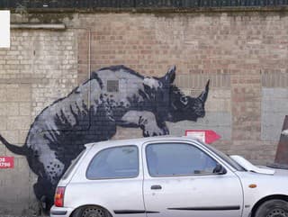 Banksy sa prihlásil k