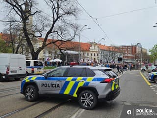 Bežecké preteky v centre