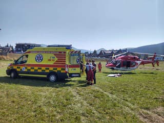 Zranenému motorkárovi na Donovaloch