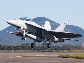 Americká stíhačka FA-18 Hornet