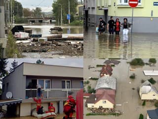 Evakuácia zaplavenej Ostravy a