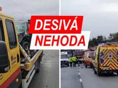 FOTO DESIVÁ HROMADNÁ NEHODA Ťažko