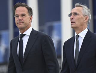 Mark Rutte a Jens