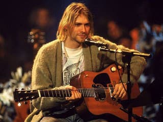 Legendárny Kurt Cobain (†27)