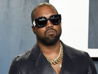 Raper Kanye West