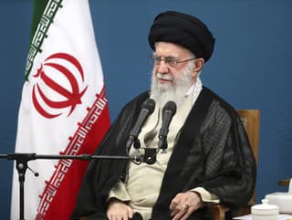 Iránsky vodca Ali Khamenei.