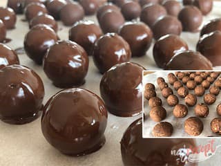 Rýchle tiramisu guľky, ktoré