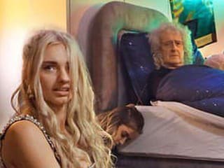 Brian May a Talia