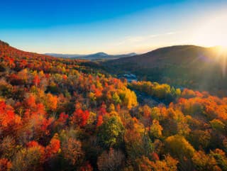 Aerial view of Mountain