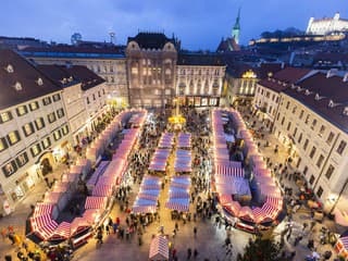 Vianočné trhy v centre